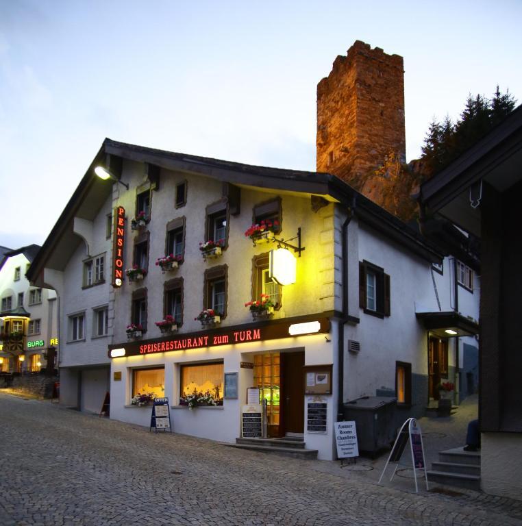 Gasthaus Pension Zum Turm Hospental Exterior photo
